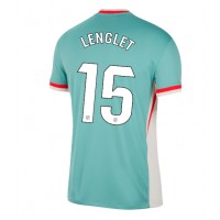 Dres Atletico Madrid Clement Lenglet #15 Preč 2024-25 Krátky Rukáv